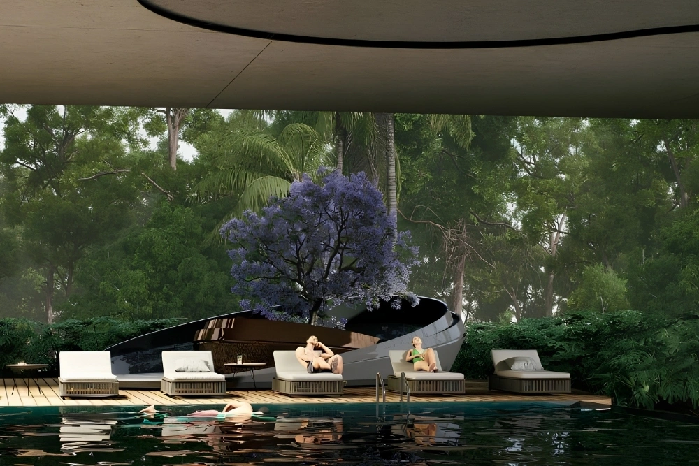 Luxury Apartment Building